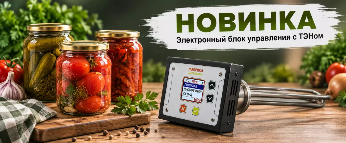Электронный блок управления с ТЭНом